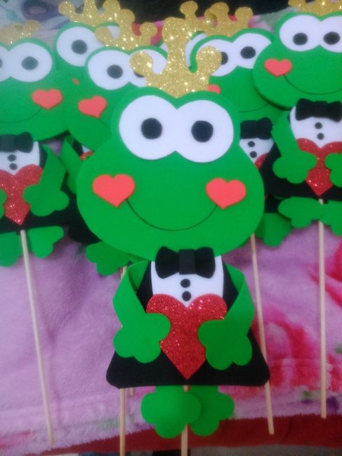 buquê de sapos