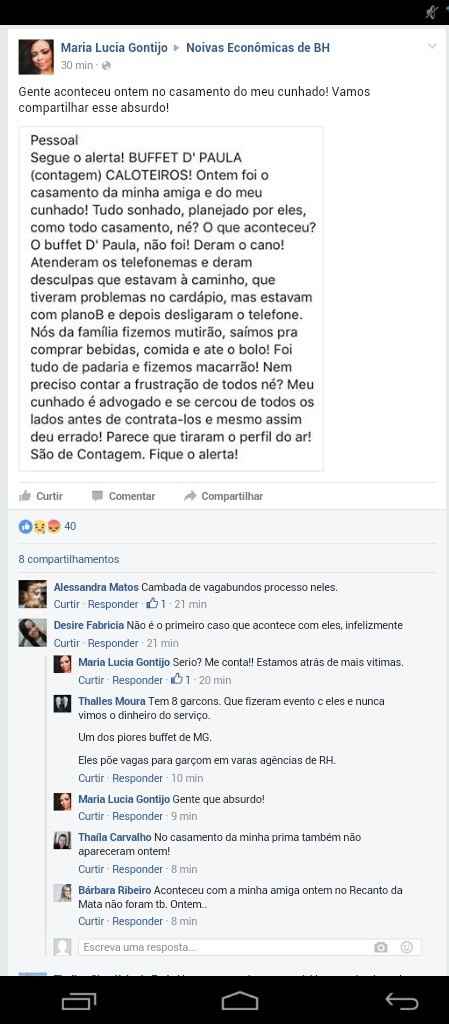 Conversa grupo de noivas