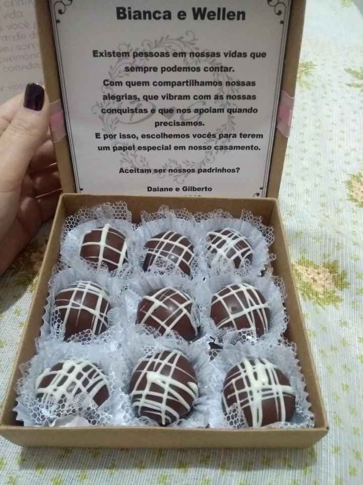 convite padrinhos