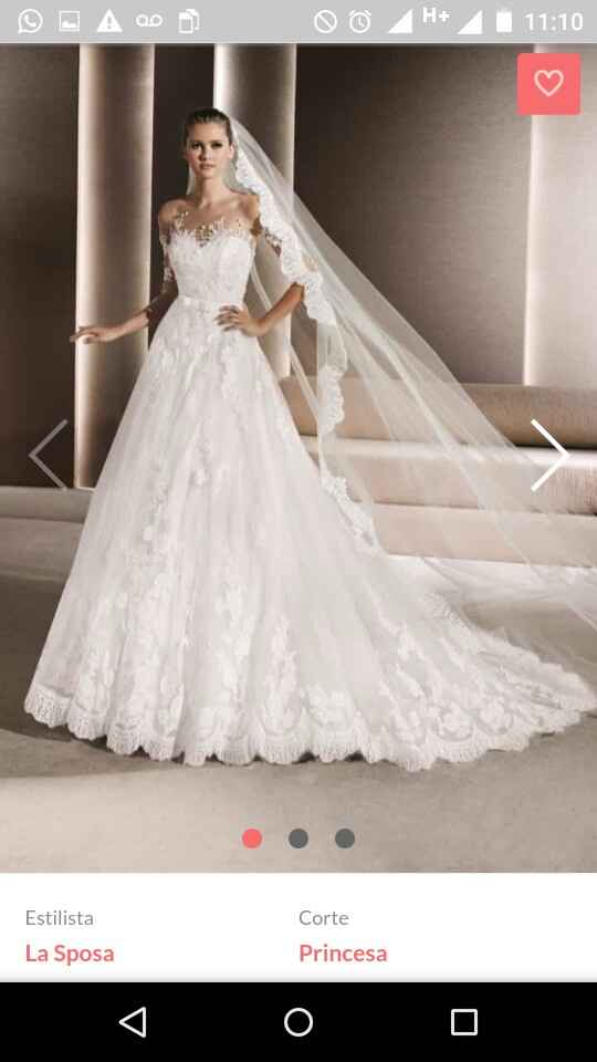  Vestido escolhido. # vem ver. - 1
