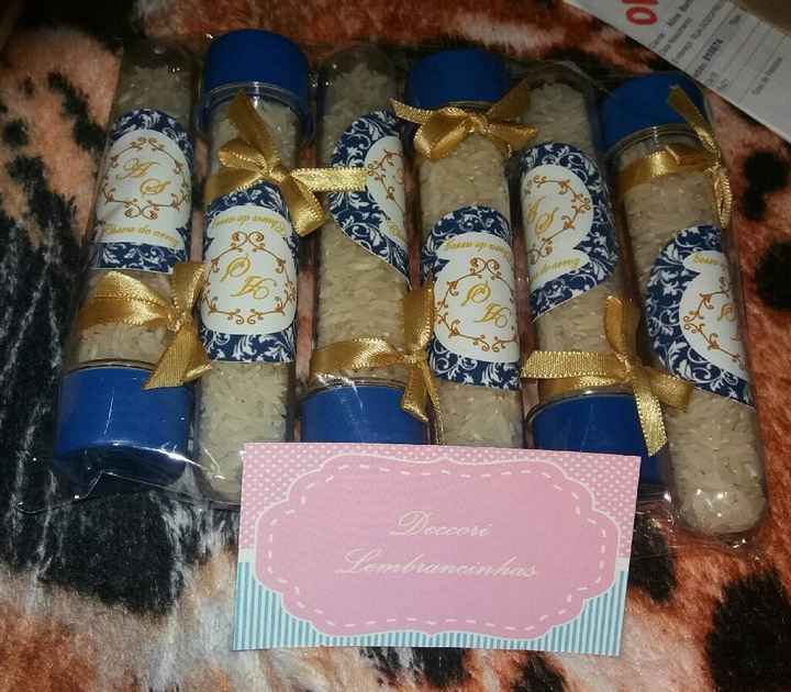 Tubetes de chuva de arroz - 1