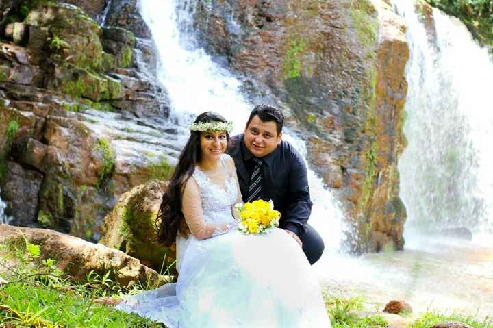 Pré-wedding com vestido de noiva. - 2