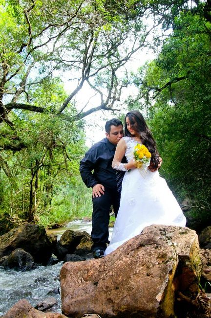 Pré-wedding com vestido de noiva. - 4