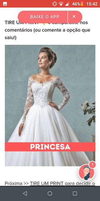 TIRE UM PRINT para decidir o vestido - 1