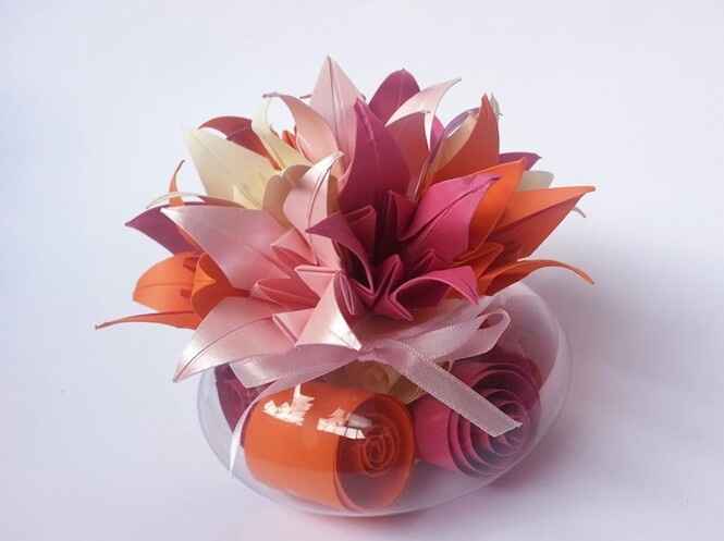Enfete de mesa&buque #origame#vem ver#vem opnar! - 3