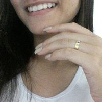 Poste a foto do seu anel/aliança de noivado! - 1