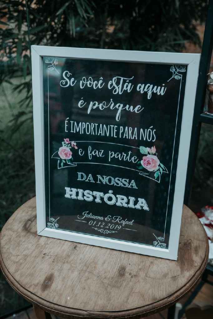 Placa de Boas Vindas - 1