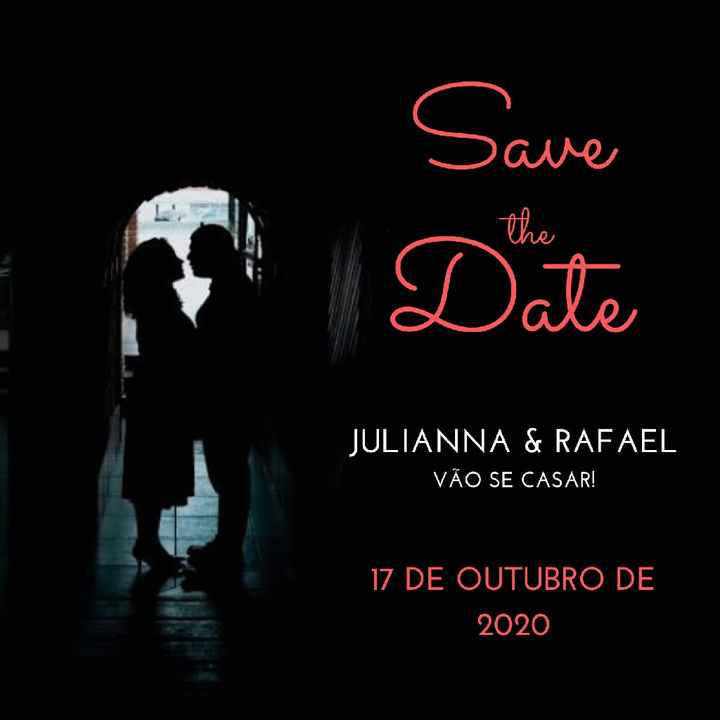 Meus Save The Dates - 1