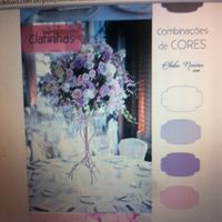Cores da decoração e madrinhas - 1
