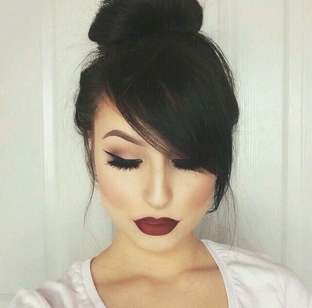 Penteado com franja - 1