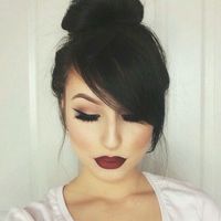 Penteado com franja - 1