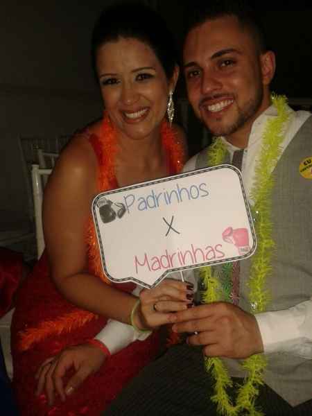 Plaquinhas para fotos