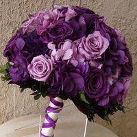 Buquê Roxo!