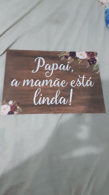 As plaquinhas chegaram 3