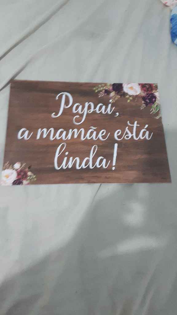 As plaquinhas chegaram - 3