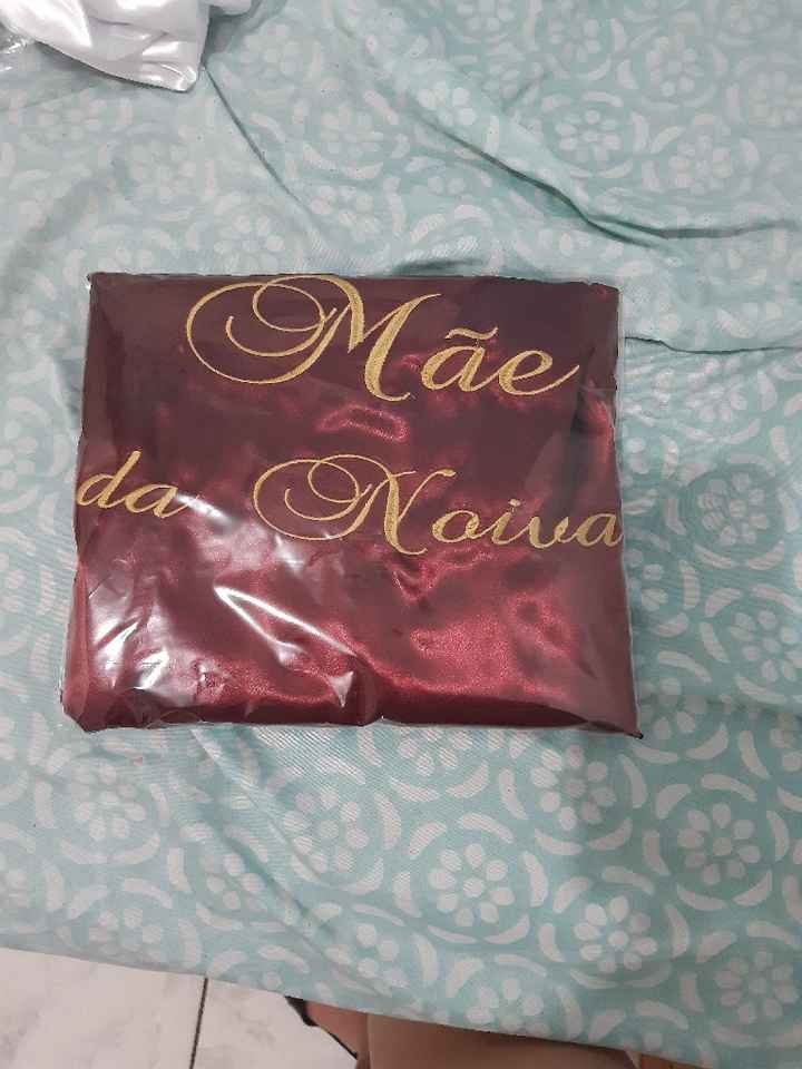 Chegou meu robe e da minha mãe - 1