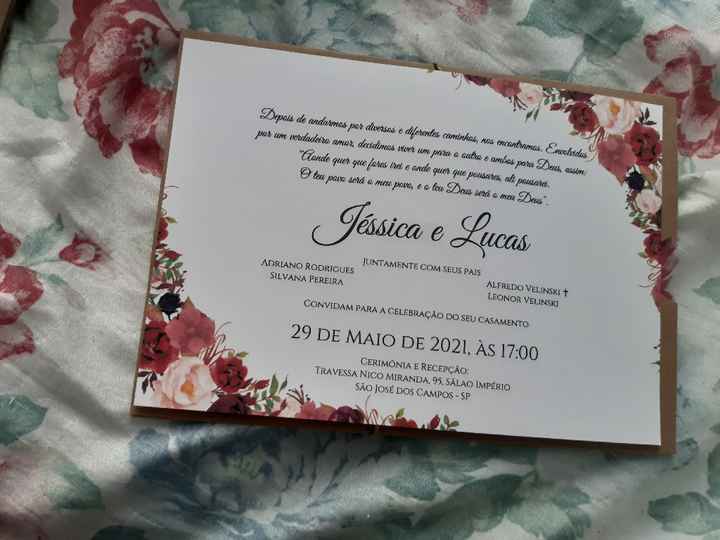 Chegou meus convites - 2