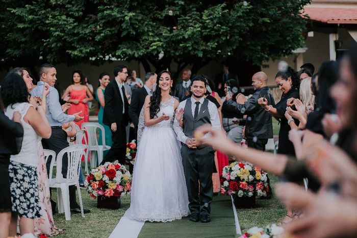 Meu vestido - longo para a cerimônia