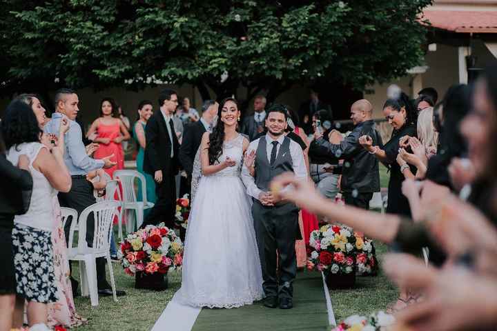 Meu vestido - longo para a cerimônia