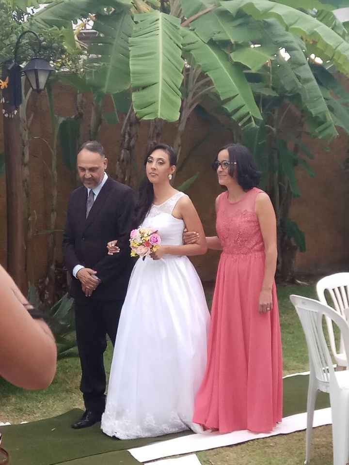 Noiva entrando com pai e mãe? - 1