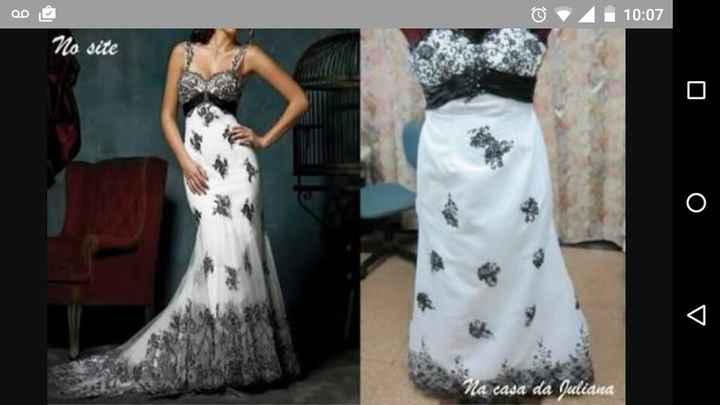 Armadilhas dos vestidos comprados on-line!!!! - 1