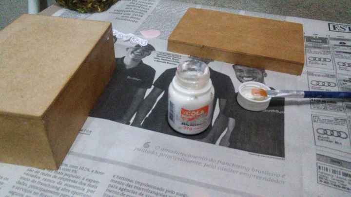 Passando cola