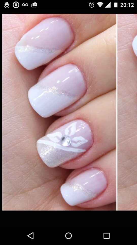 Unhas de noiva!!!! - 1