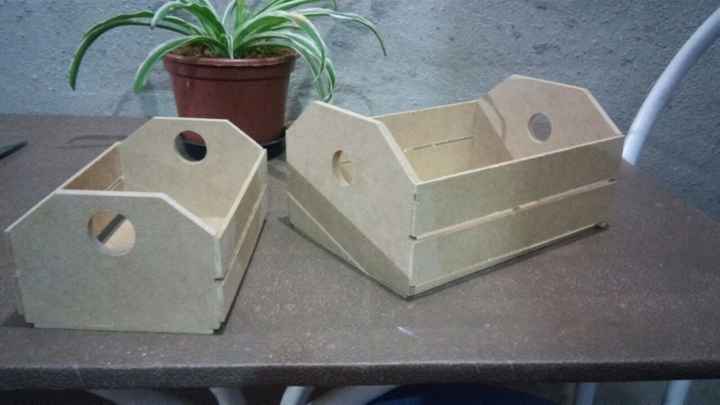 Cestinhas para kit toalete