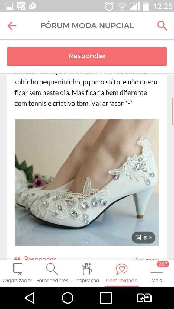 Sapatos de noiva - 1