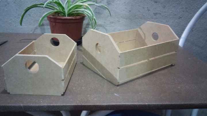 Peças em mdf cru