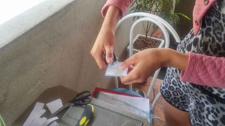 Montando os bloquinhos