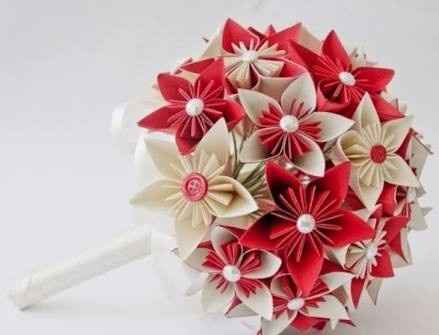 Buquê de origami (papel)