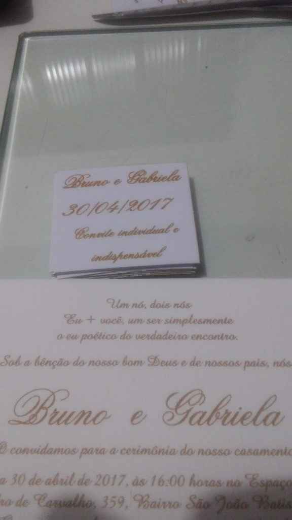 Convites individuais prontos