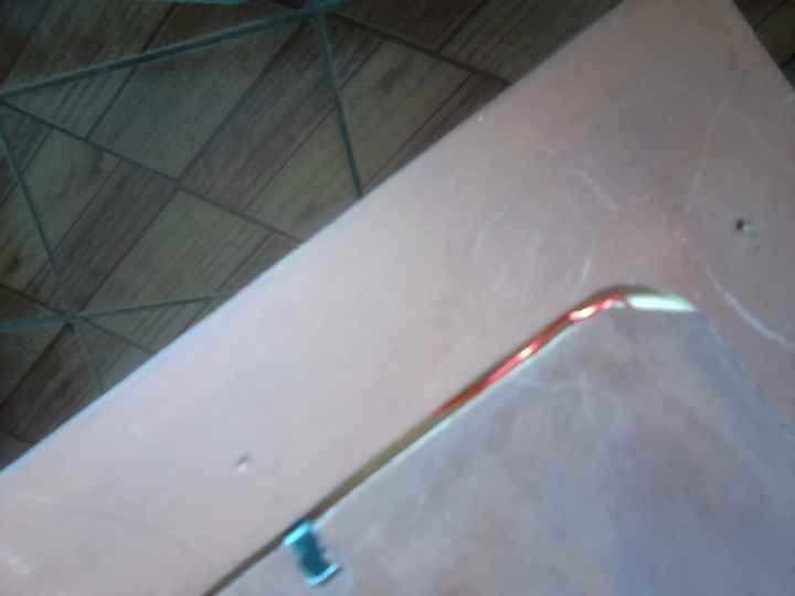 Quadrinho com flor - costas