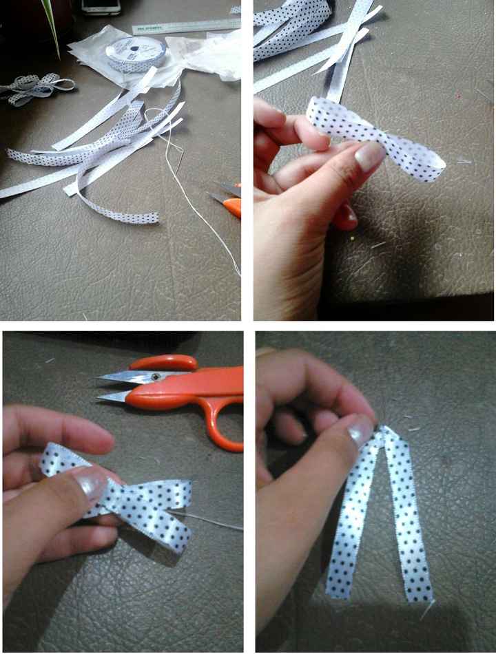 Montando os laços