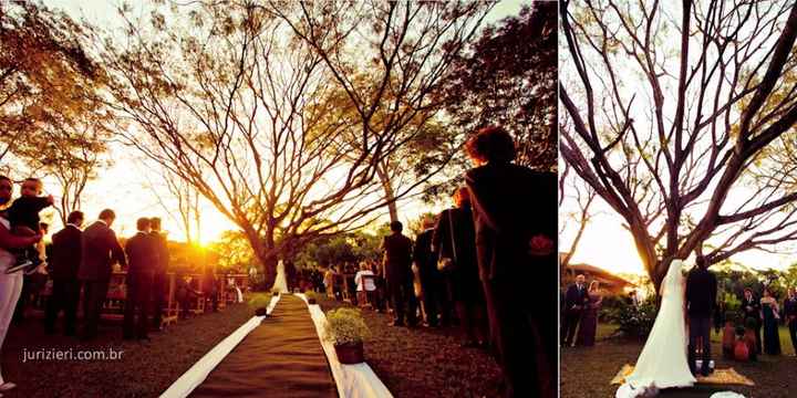 Casamento de tarde