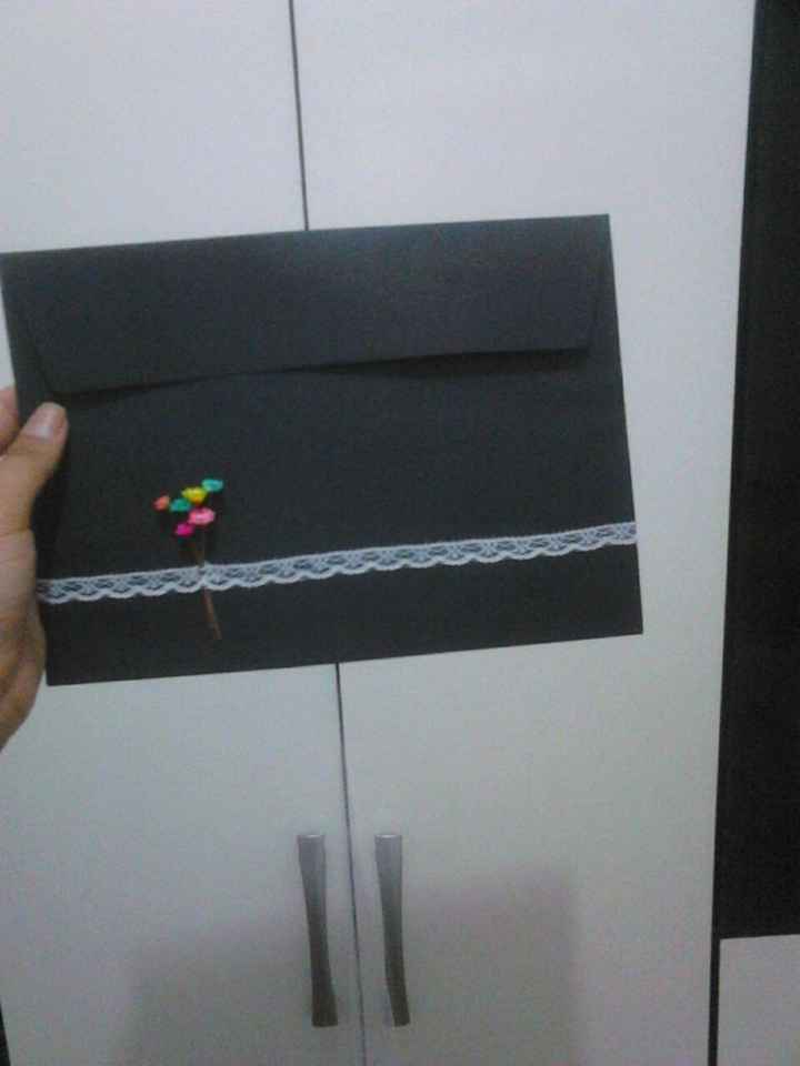 Envelope para os votos