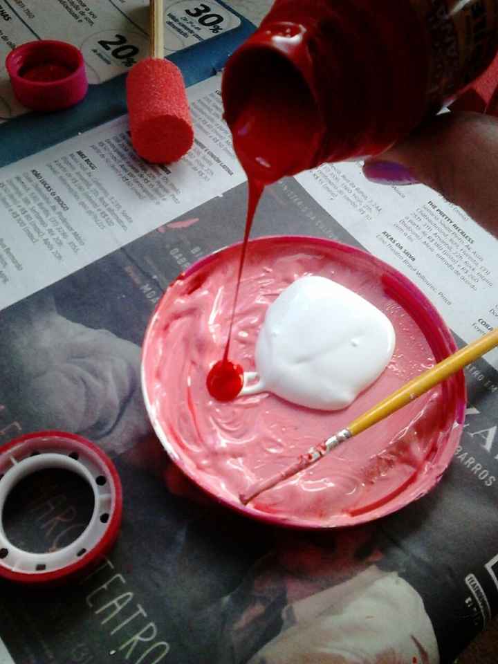 Mistura de tinta