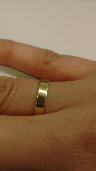 Minha aliança de casamento - 1