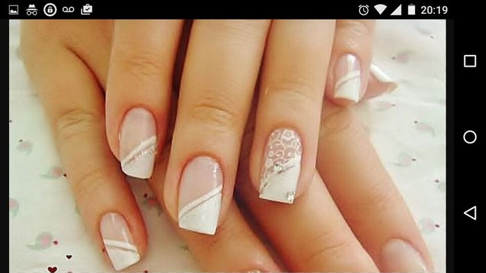 Minhas unhas para o meu casamento e sua? - 1