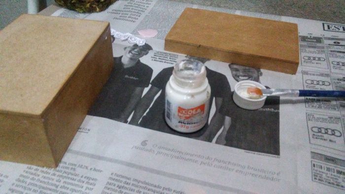 Passando cola