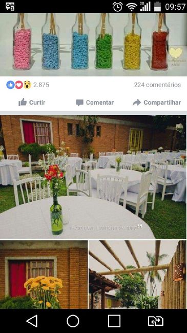 Ideia de centro de mesa - 1