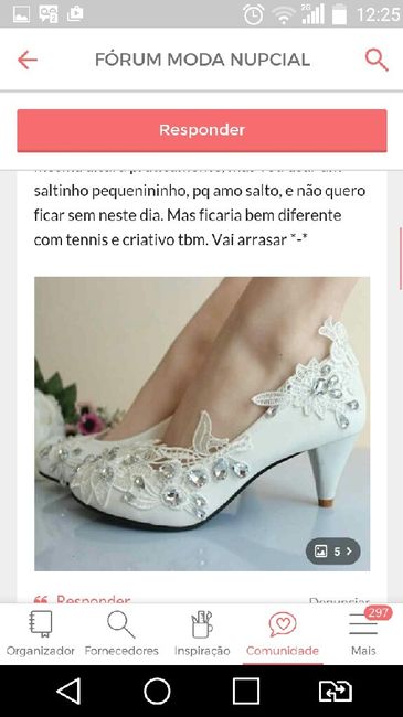 Sapatos de noiva - 1