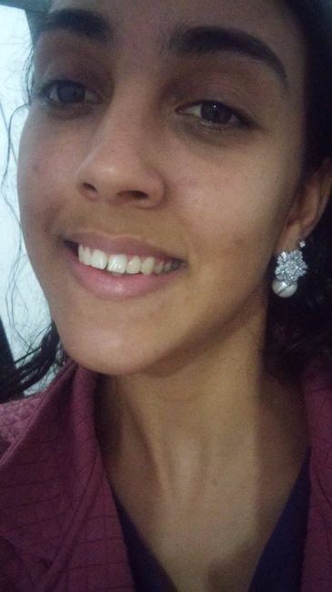 e eu, mega feliz, pq o brinco chegou direitinho!