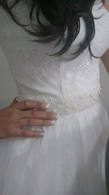 Detalhe do vestido