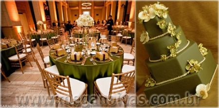 Verde e dourado