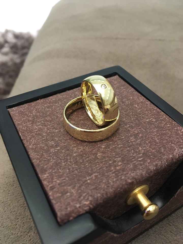 Nossas alianças 💍 - 1