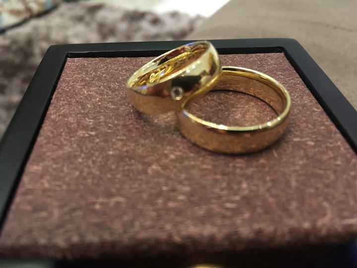 Nossas alianças 💍 - 2