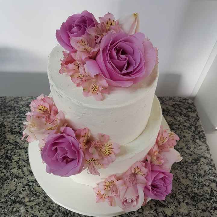 Meu bolo, um naked cake espatulado! - 1