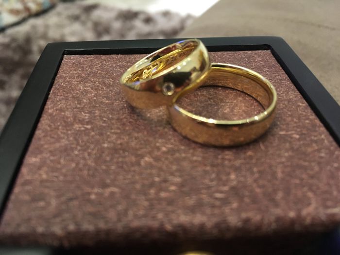 Nossas alianças 💍 - 2